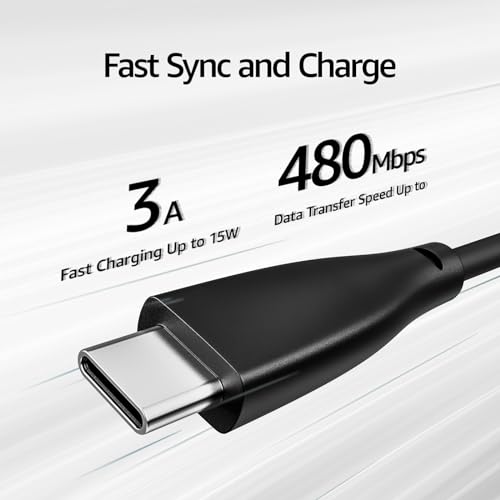 TOZO USB-C to USB-A Charging Cable - Black