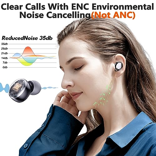 Kurdene Bluetooth 5.3 Wireless Earbuds with Charger