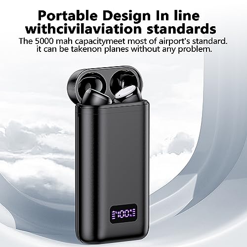 Kurdene Bluetooth 5.3 Wireless Earbuds with Charger