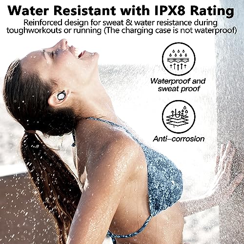 Kurdene Bluetooth 5.3 Wireless Earbuds with Charger