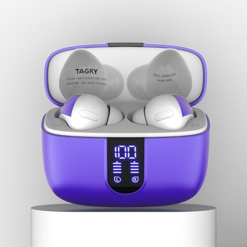 TAGRY True Wireless Bluetooth Earbuds with Mic
