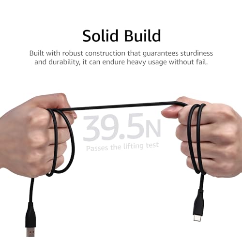 TOZO USB-C to USB-A Charging Cable - Black