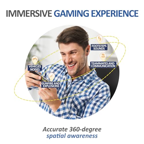 LUDOS OMNITONE Wired Earbuds with Microphone