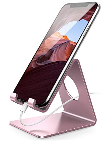 Lamicall Rose Gold Phone Stand for Smartphones