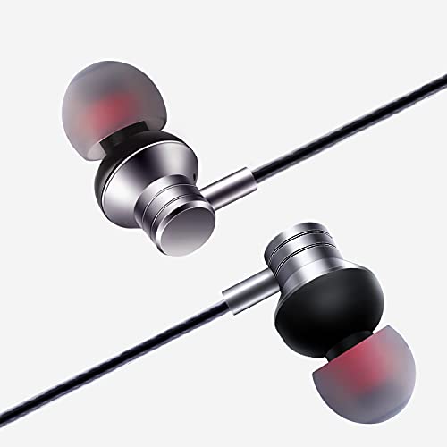 Empsun Wired Earbuds with Microphone and Bass