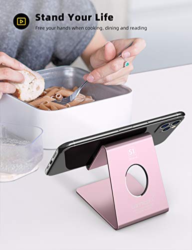 Lamicall Rose Gold Phone Stand for Smartphones
