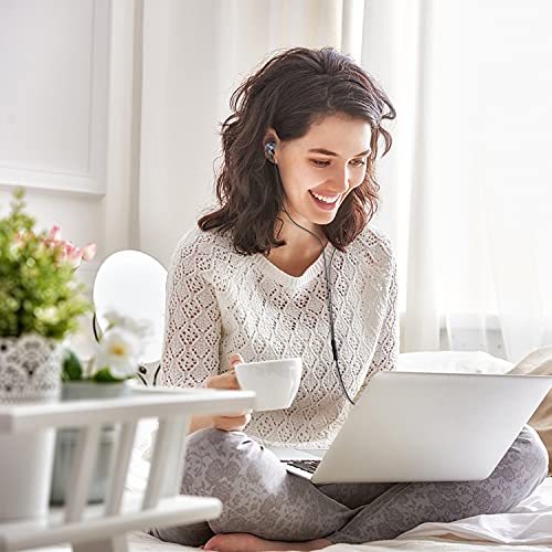 Empsun Wired Earbuds with Microphone and Bass