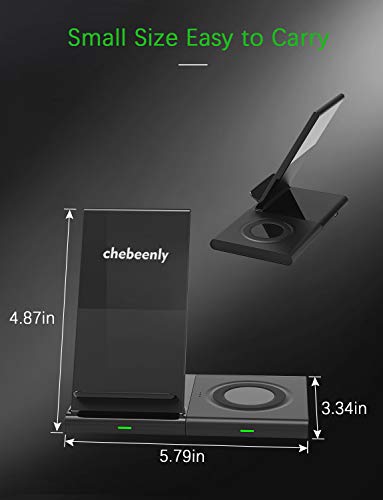 2-in-1 Fast Wireless Charging Station for Devices