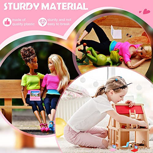 Mini Dollhouse Laptop Tablet Smartphone 4-Pack Set