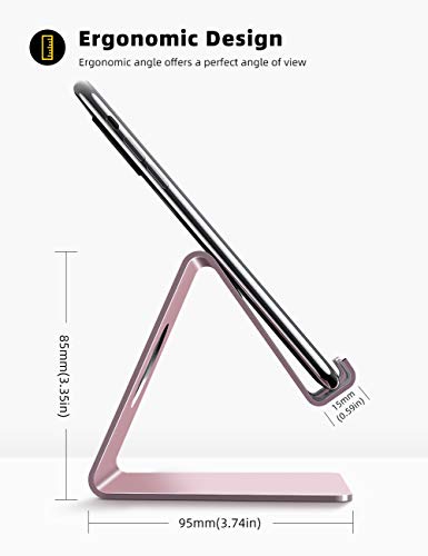 Lamicall Rose Gold Phone Stand for Smartphones
