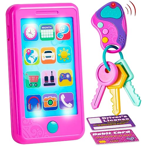 JOYIN Pretend Play Smartphone and Accessories Set