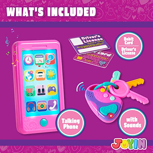 JOYIN Pretend Play Smartphone and Accessories Set
