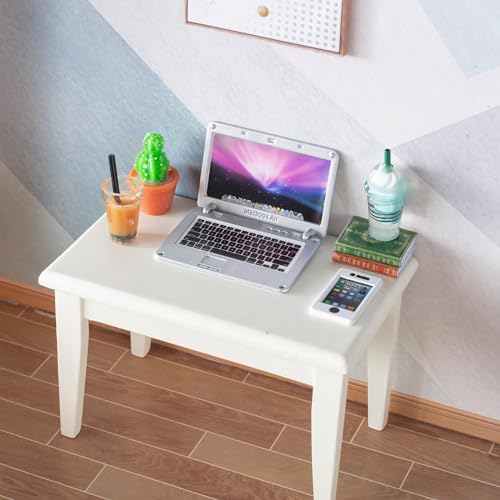 Miniature Laptop and Accessories Set for Dolls