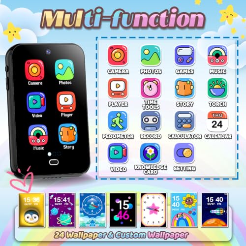 Interactive Learning Phone Toy for Kids Ages 3-8