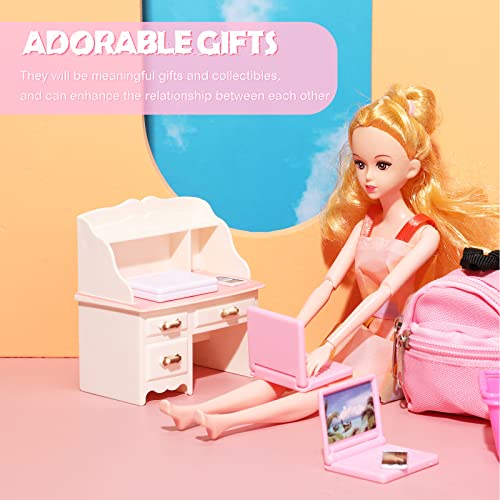 Mini Dollhouse Laptop Tablet Smartphone 4-Pack Set