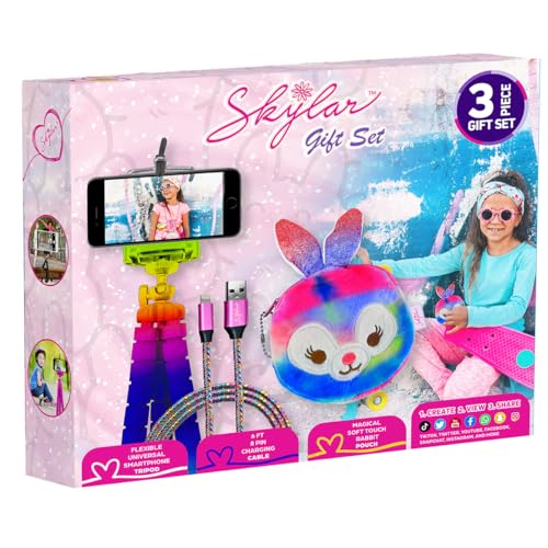 Kid's Vlogging Accessory Kit - Tripod, Cable, Case