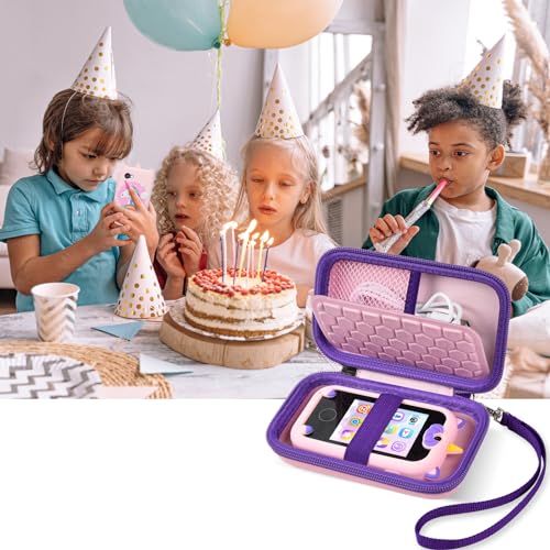 ALKOO Kids Smartphone Case for Learning Toys - Pink