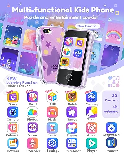 JOYJAM Kids Smart Phone with Games and Music