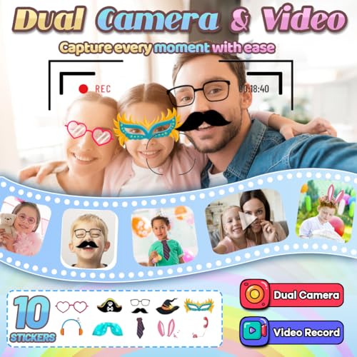 Interactive Learning Phone Toy for Kids Ages 3-8