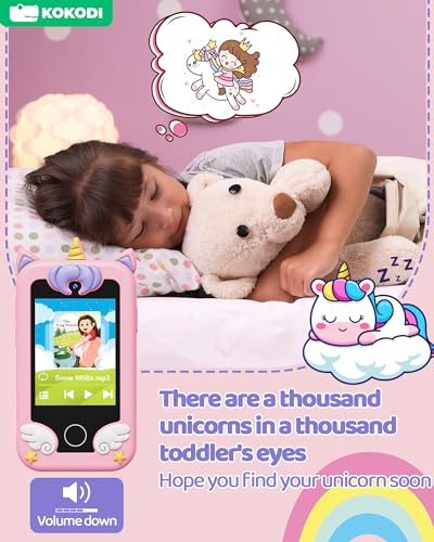 KOKODI Unicorn Toddler Play Phone for Kids