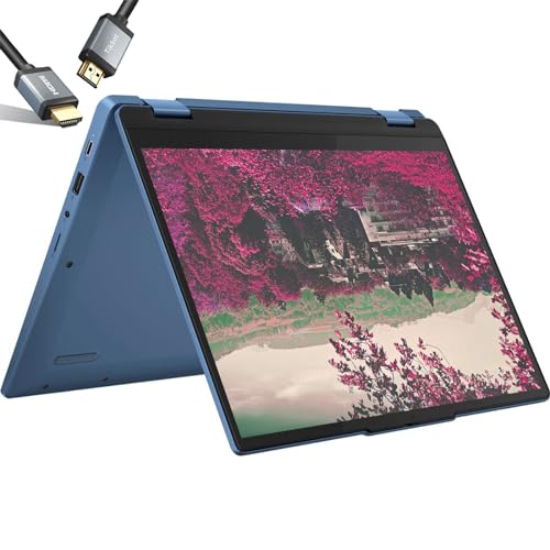 Lenovo 2-in-1 Chromebook Touchscreen Laptop for Students
