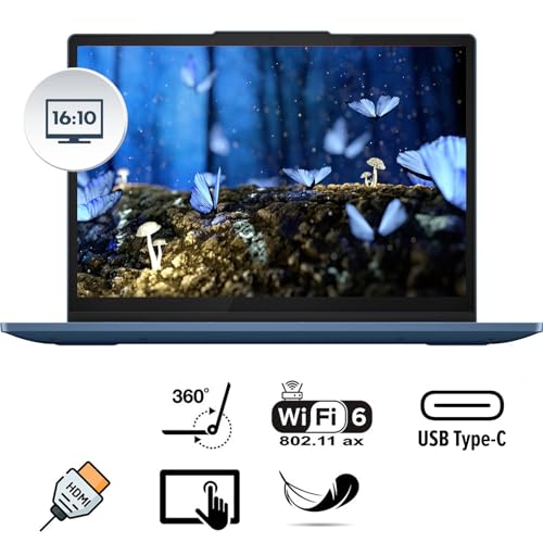 Lenovo 2-in-1 Chromebook Touchscreen Laptop for Students