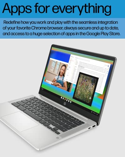 HP Chromebook 14 - Intel Celeron, 4GB RAM
