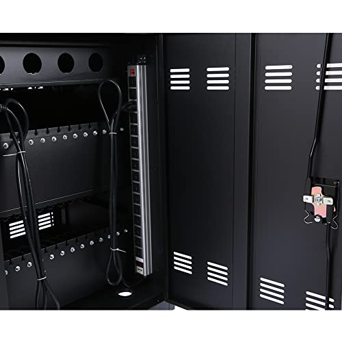 Mobile Charging Cart for Laptops and Tablets