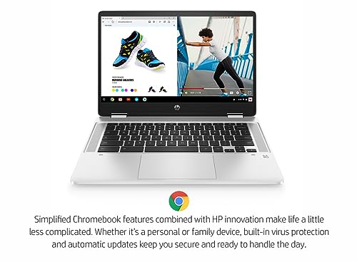 HP Chromebook X360 14" 2-in-1 Touchscreen Laptop