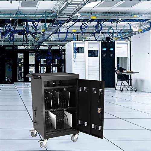 Mobile Charging Cart for Laptops and Tablets