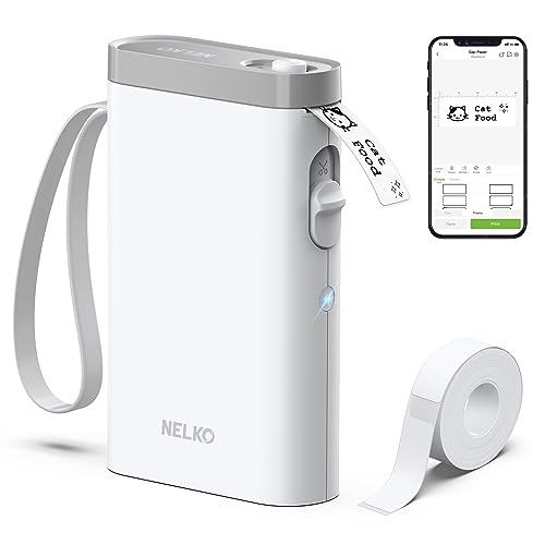Bluetooth Label Maker with Tape for Organizing