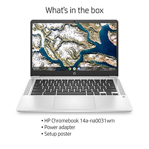 HP 14-inch Chromebook with Intel Celeron Processor