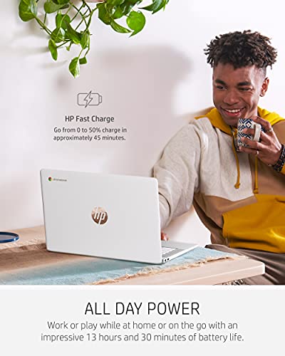 HP Chromebook 14 Laptop with Intel Celeron N4000