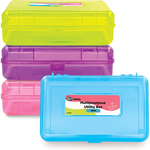 Bright Multi-Purpose Pencil Box Storage Set