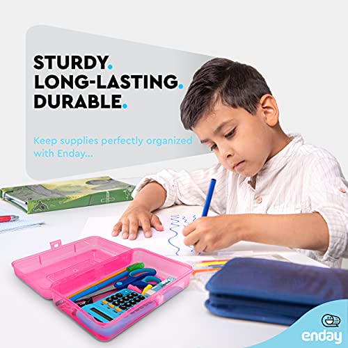 Bright Multi-Purpose Pencil Box Storage Set