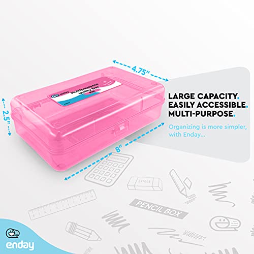 Bright Multi-Purpose Pencil Box Storage Set