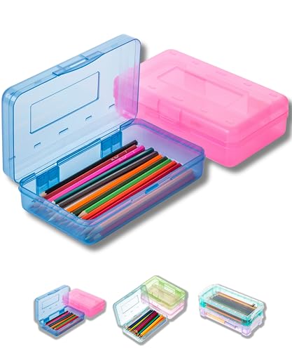 Mr. Pen 2-Pack Colorful Pencil Boxes for Kids