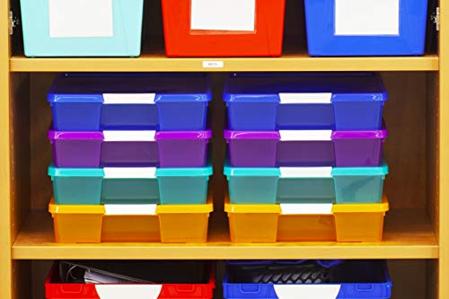 Storex Assorted Project Boxes, Plastic, 5-Pack