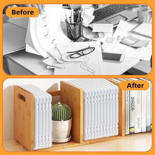 5 Pack Clear A4 File Storage and Organizer