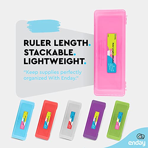 Pink Pencil Box - Multipurpose Storage Organizer