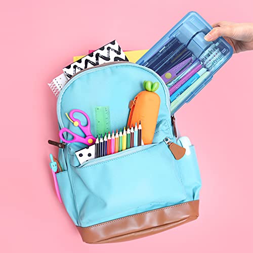 Mr. Pen 2-Pack Colorful Pencil Boxes for Kids