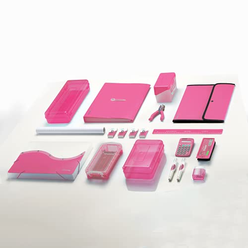 Pink Pencil Box - Multipurpose Storage Organizer