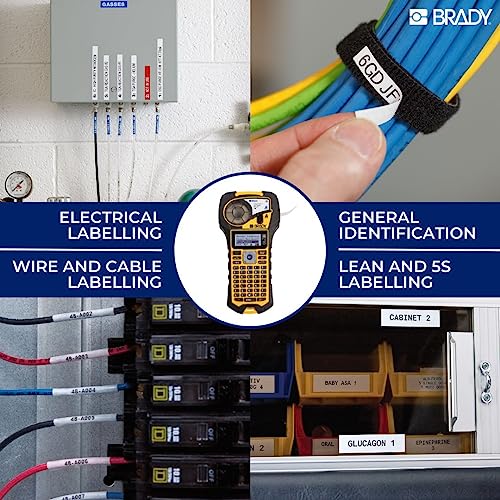 Brady M210 Portable Label Printer - Yellow/Black