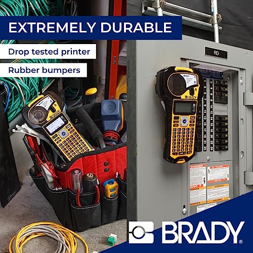 Brady M210 Portable Label Printer - Yellow/Black