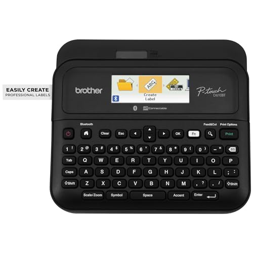 Brother P-touch PT-D610BT Bluetooth Label Maker
