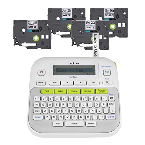 Brother P-touch PT-D210 Label Maker Bundle