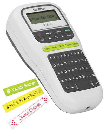 Brother P-touch Pocket Label Maker, Portable & Lightweight