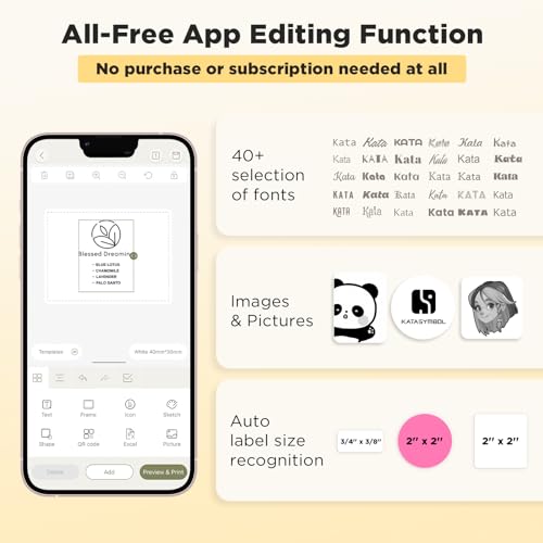 SUPVAN T50M Pro Bluetooth Label Maker Machine
