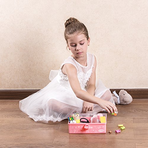 Funtopia Kids' Portable Art Storage Box - Pink