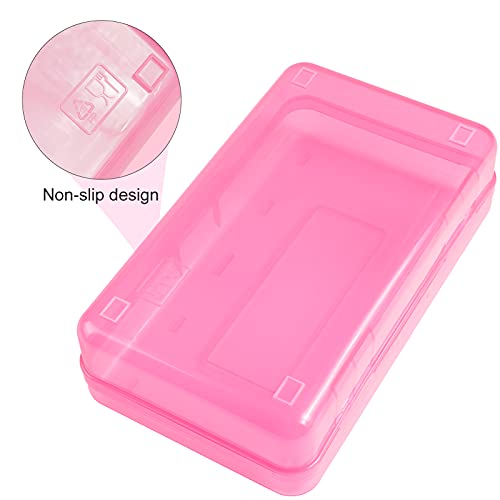 DANRONG Pink Large Capacity Pencil Box